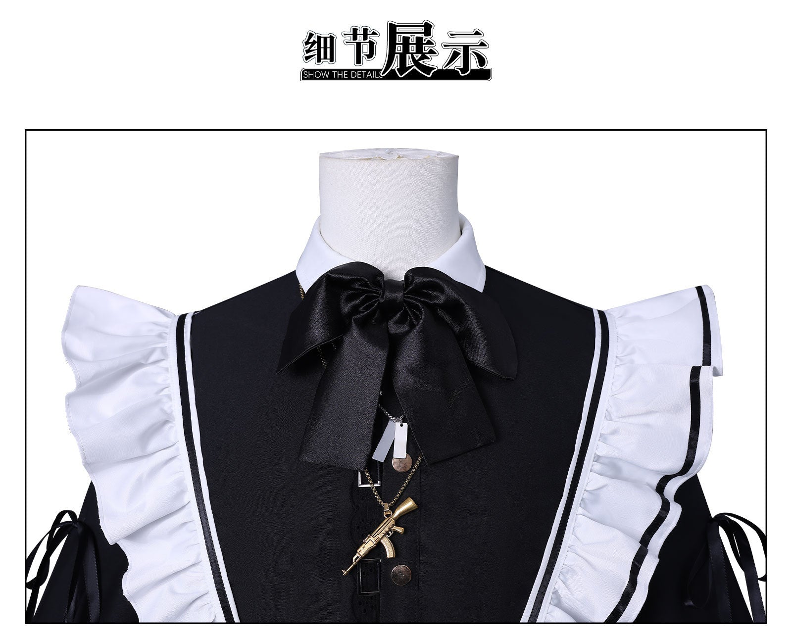 Anime NIJISANJI Kanae Cosplay Costume Male Servant Attire