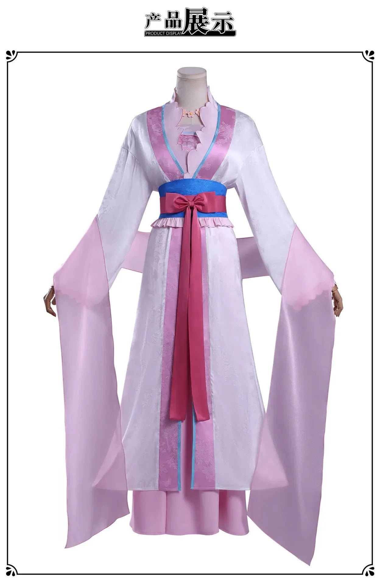 New Anime The Apothecary Diaries Consort Rishu Cosplay Rishu Hime Costume Women Sweet Chinese Hanfu Dress Halloween Uniform Set