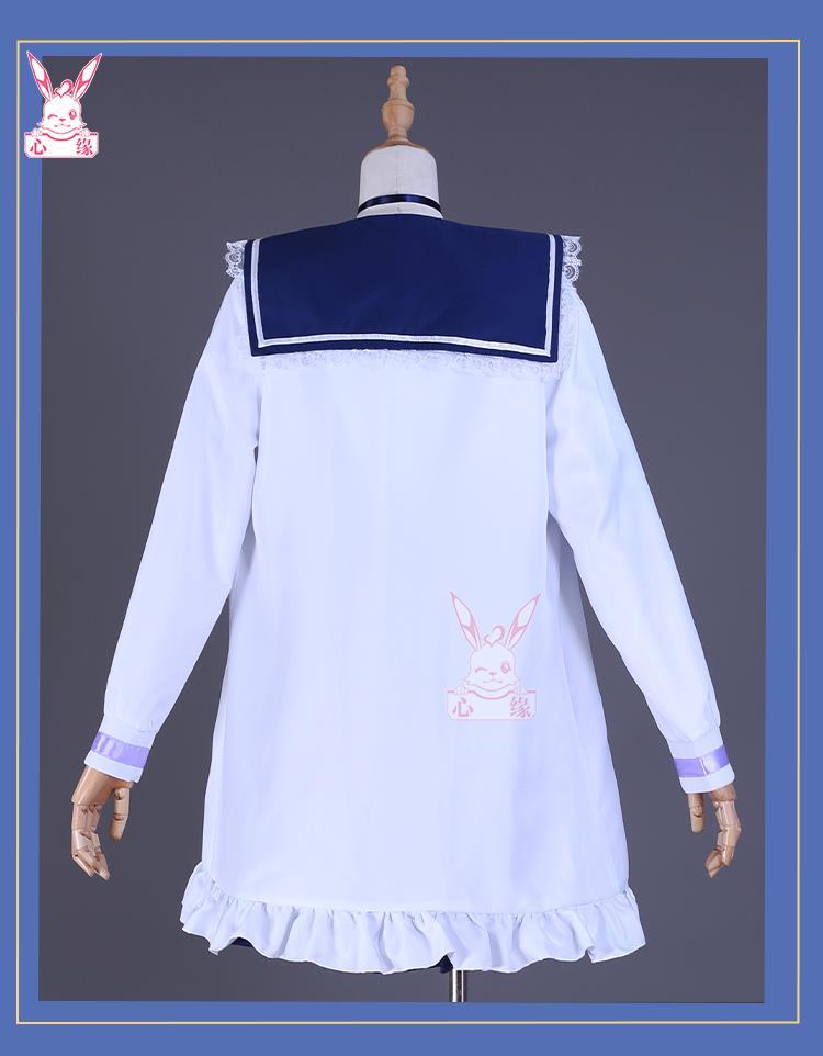In Stock Aqua Minato Cosplay Costumes Hololive Holo Vtuber JK Sailor School Uniform Seifuku Ateshi Onion Baqua