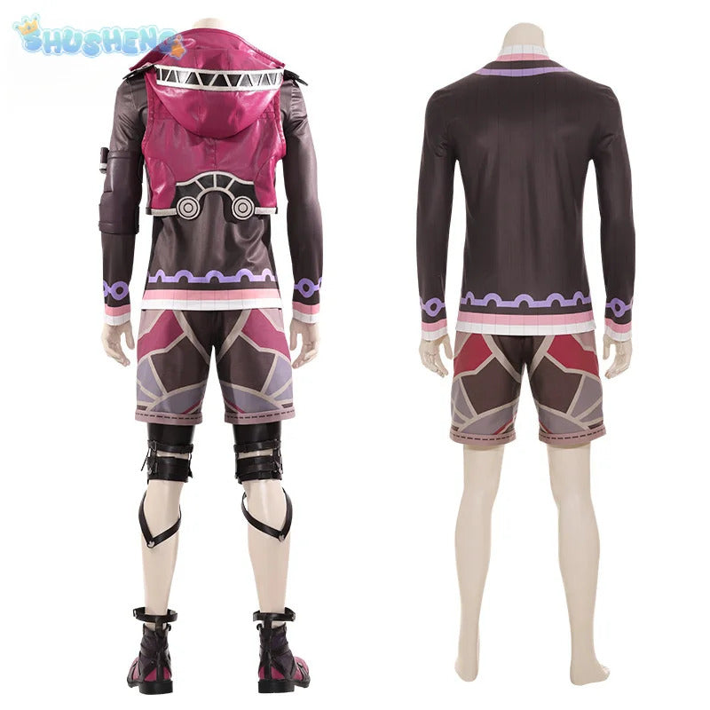 Xenoblade cos Chronicles shulk hero Cosplay Costume Jewelry accessories and props Halloween handsome set