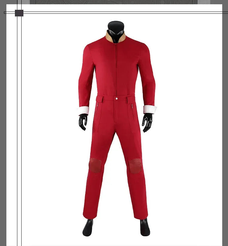 Movie Thunderbolts Red Guardian Cosplay Costume Uniform Halloween Carnival Party Christmas Play Role Clothes Clothing