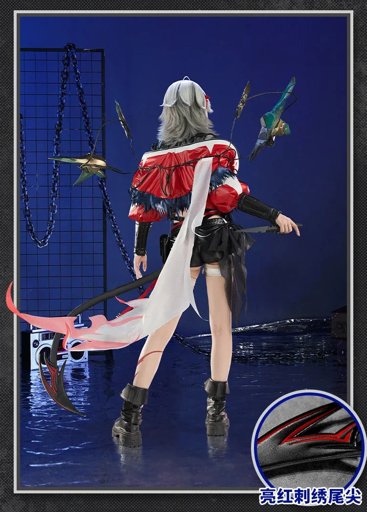 Game Arknights Wiš'adel Cosplay Costume W Supernova Uniform Halloween Carnival Party Christmas Play Role Clothes Clothing
