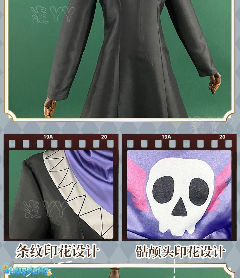 HUNTER HUNTER Feitan Portor Cosplay Costume Phantom Troupe Coat Potoo Anime Cosplay Outfit Halloween Carnival Party Suit