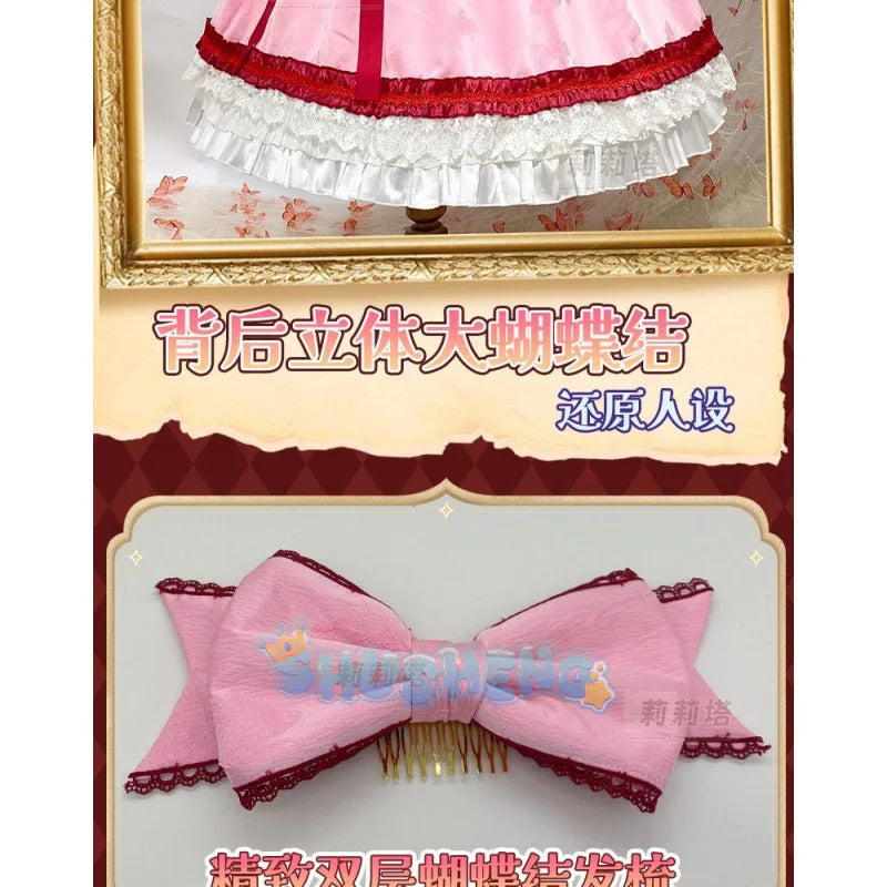 Anime Rozen Maiden Hinaichigo Souseiseki Cosplay Costume Halloween Carnival Sweet and Cute Lolita Dress and Accessories Girl Set