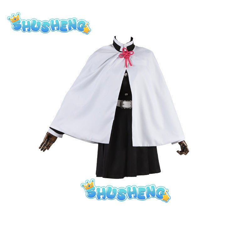 Kanao Tsuyuri Kanawo Cosplay Costume Anime Demon Slayer Unform Kimetsu No Yaiba Adult Kids Party Dress Wig Butterfly Outfit