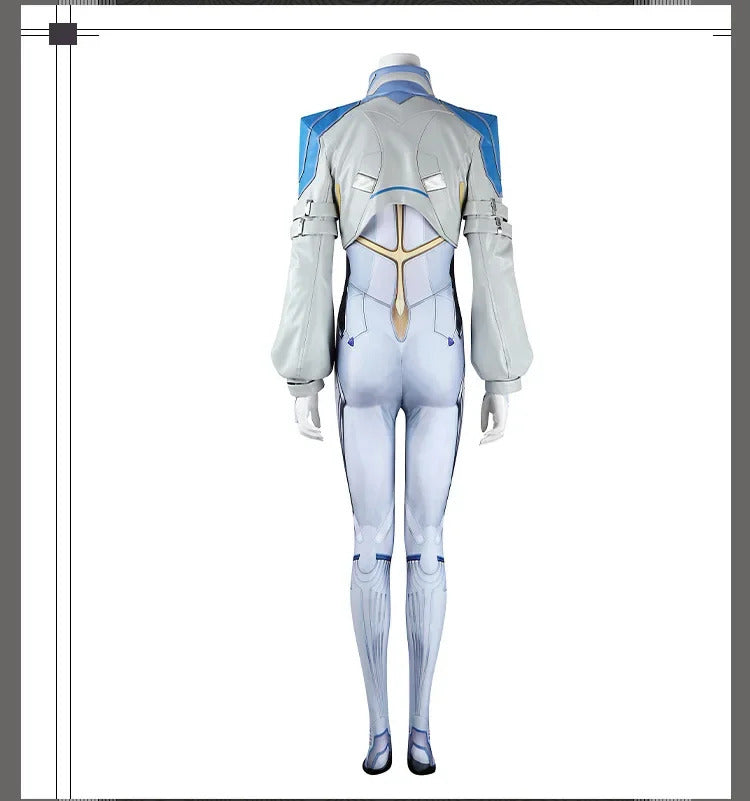 Shusheng-R Superhero Dagger Tandy Bowen Cosplay Rivals Costume Halloween Women's Fantasia jumpsuit outerwear shoes set fashionable uniform