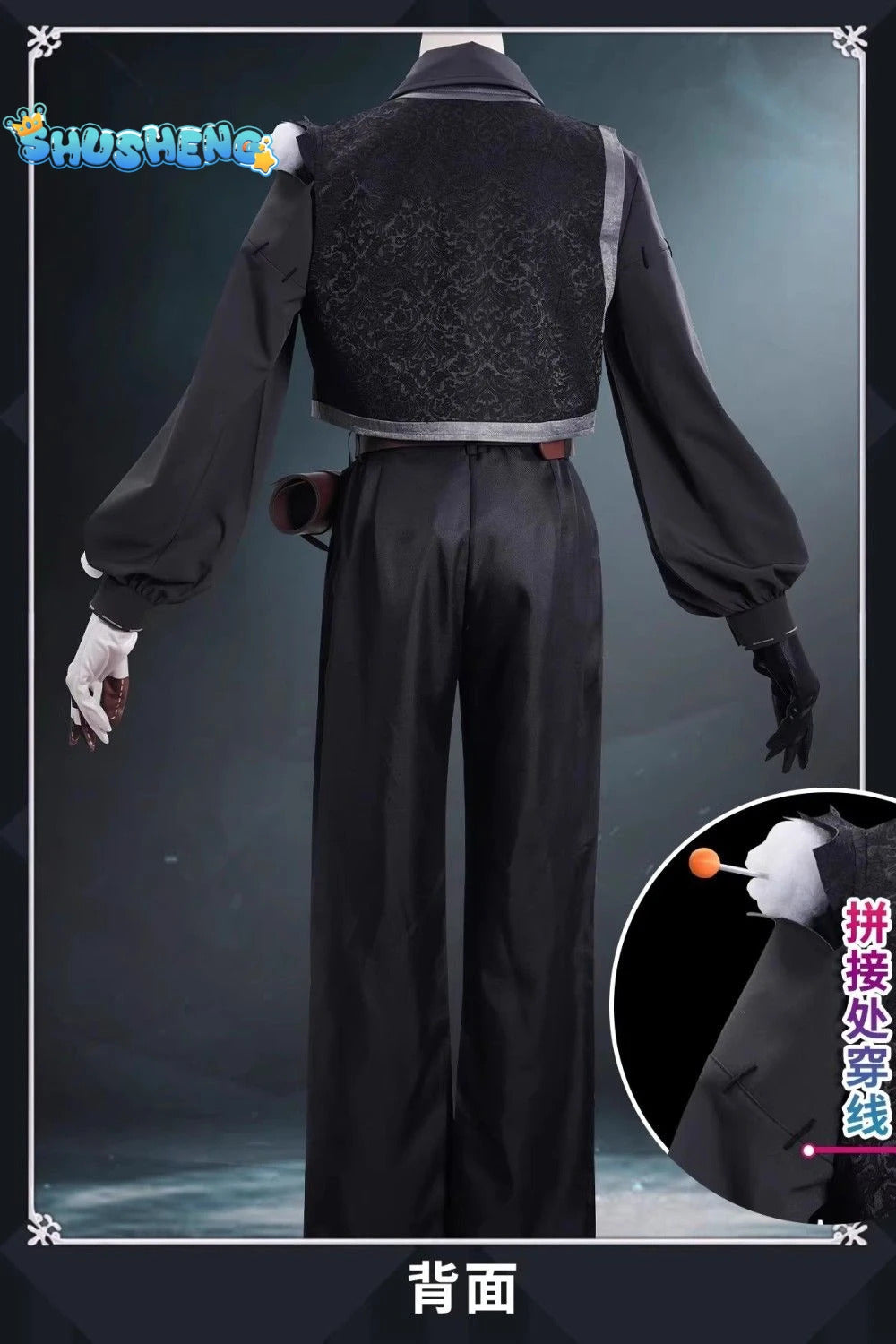 Identity V Matthias Czernin Puppeteer Game Suit Handsome Uniform Cosplay Costume Halloween Party Role Play Outfit Men