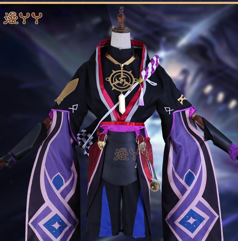 Wanderer Balladeer Cosplay Genshin Impact Scaramouche Cosplay Costume Outfits Sets Game Genshin Impact Christmas Cosplay Costume