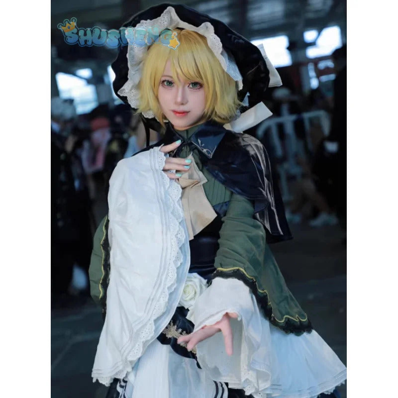 Anime Rin Len Cosplay Kagamin Rin Costume Hatglove accessories Halloween Christmas cute Lolita evening dress Woman New uniform