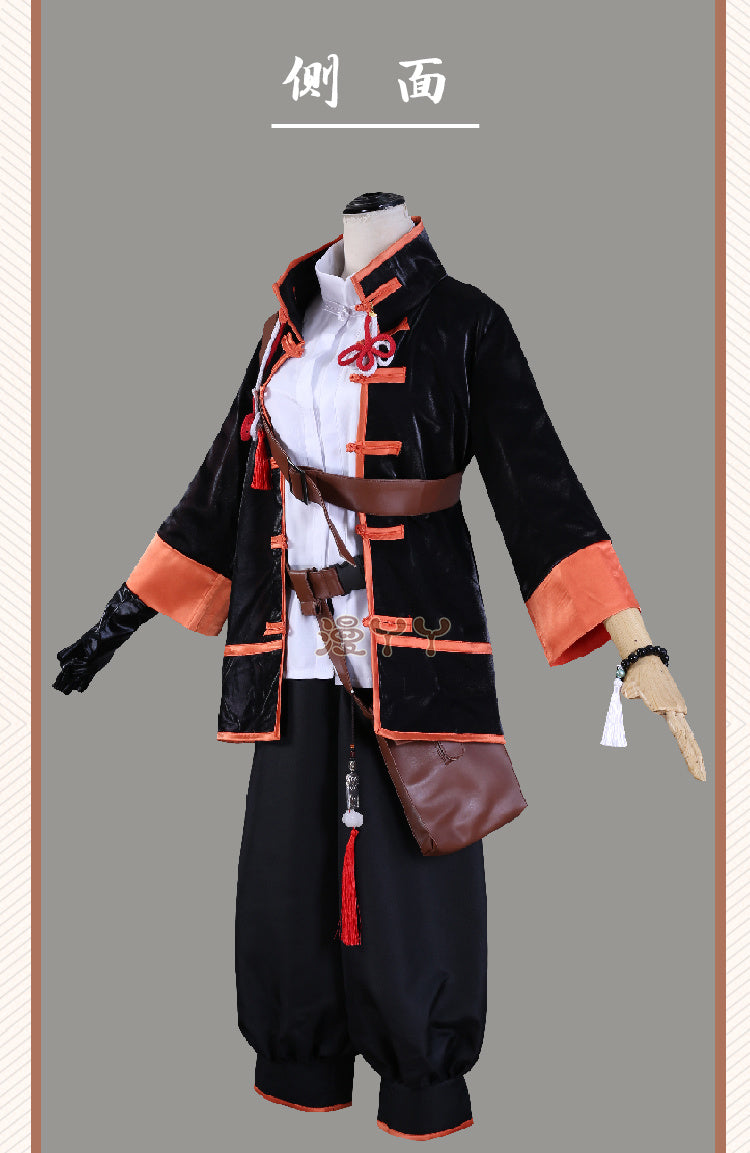 Arknights Luo Xiaohei Chinese Style Cosplay Costume Anime Game Party Uniform Halloween Play Role Chinese Culture Theme