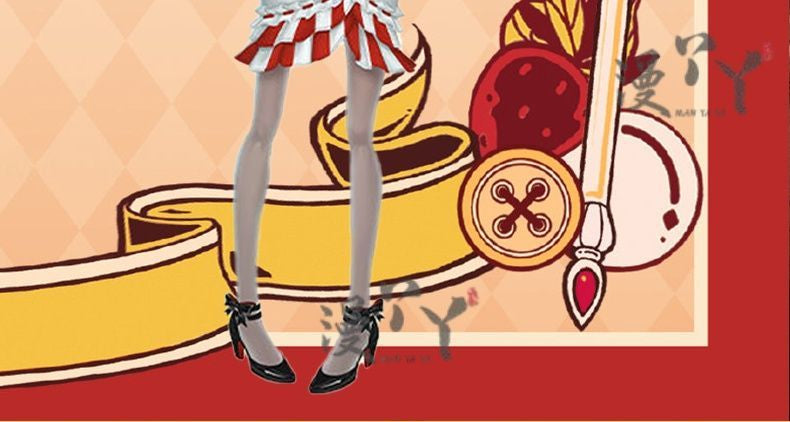 Game Identity V Vera Nair Miss K Cosplay Costume Lace Lolita Dress Women's Dress Anime Perfumer Role-play Wig Shoe Prop Suits