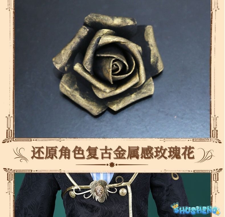 Anime Game Identity ⅤSurvivor Mechanic Tracy Reznik Cosplay Costume Puppeteer Skin Printing Uniform Man Woman Carnival Suit