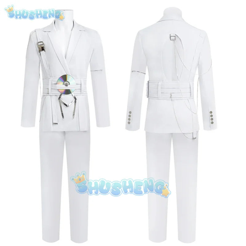 Anime ALIEN STAGE Luka Resemblance Waist Cutout Blazer Blink Gone Costume Cosplay Wig Performance Outfit Men Idol Party Clothes