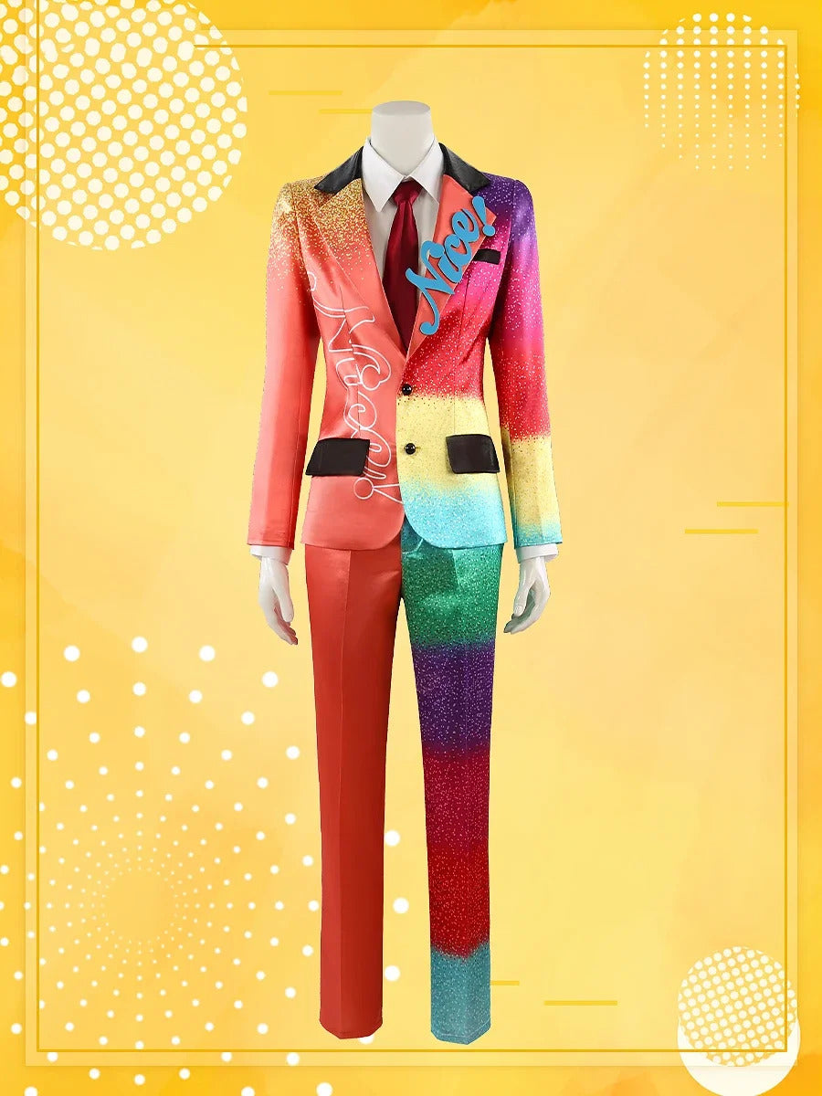 Ensemble Stars Nice Arneb Thunder Cosplay Costume Colorful Suits Uniform Hallowen Carnival Party Play Role for Women Men