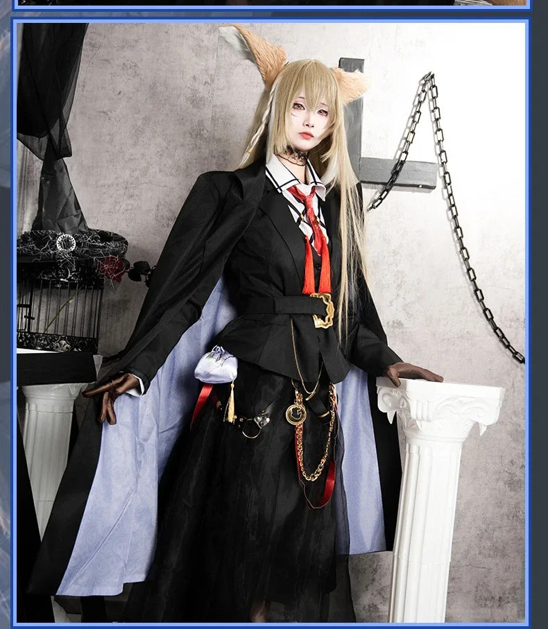 Arknights Vulpisfoglia Cosplay Costume Uniform Halloween Carnival Party Christmas Play Role Clothes Clothing for Women