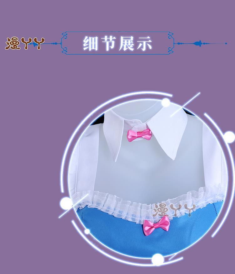 Anime Re:Life in A Different World From Zero Rem Cosplay Costume Wig Swimsuit Skirt Adult Woman Sexy Summer Sand Party Suit