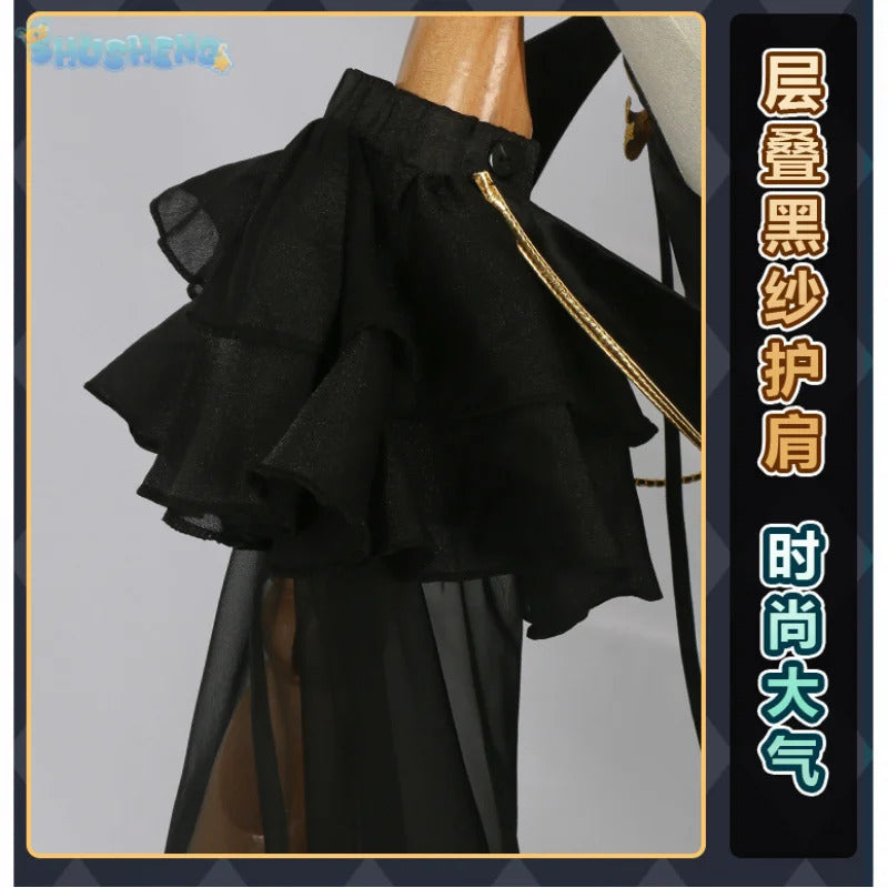 Code Geass cosplay C.C. New Halloween carnival sexy black evening dress party dress accessories prop C.C. A set of women