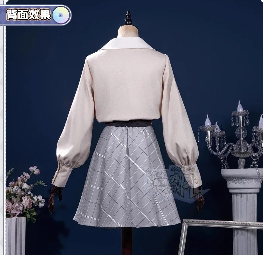 Shusheng-R BanG Dream! Ave Mujica Cosplay Sakiko Togawa Oblivionis Costume Shirt, skirt, socks, tie, Halloween party sweet JK uniform set