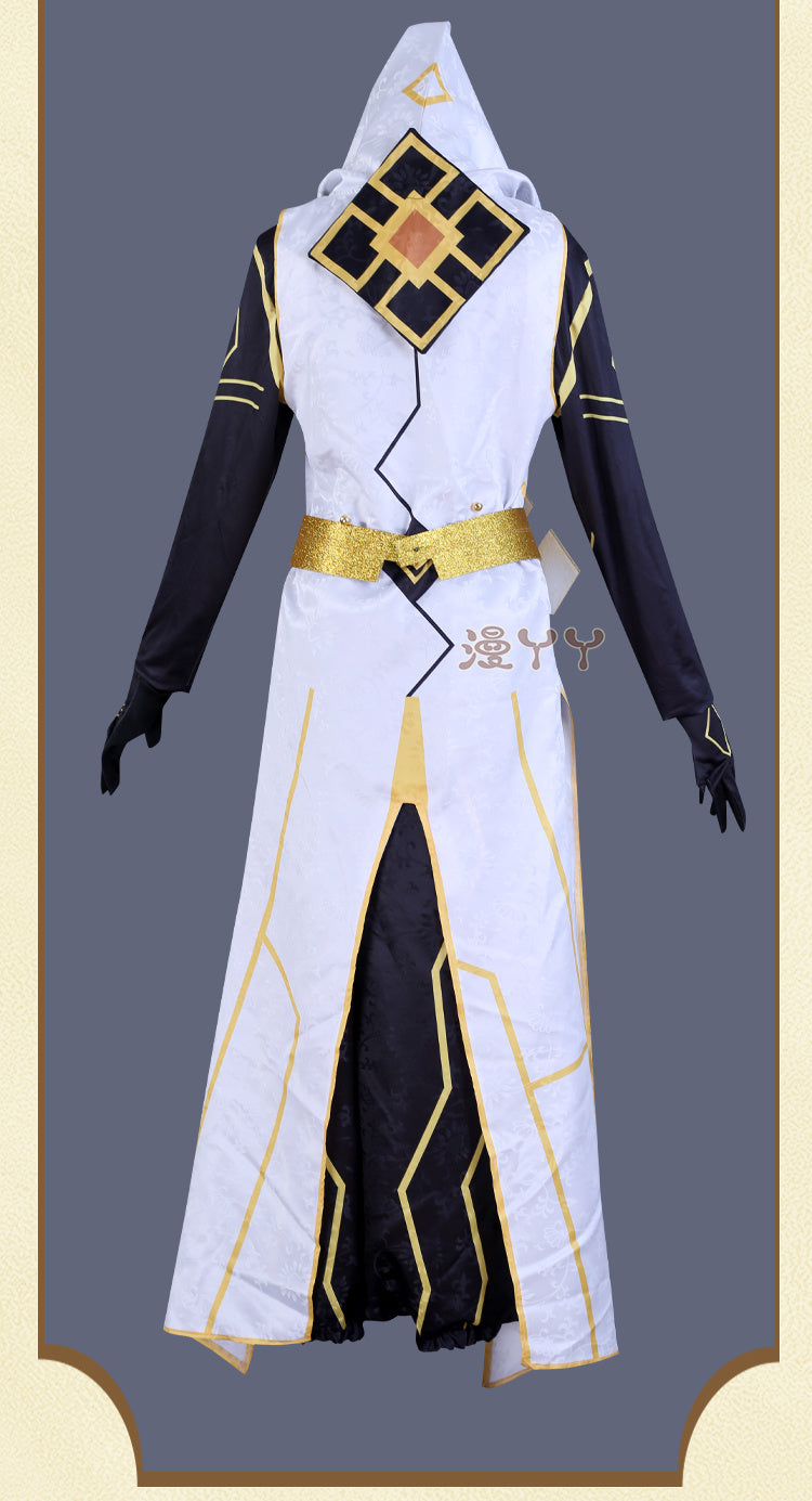 Genshin Impact Zhong Li COS Costume The Rock God Emperor Morax Game Clothing Cosplay Complete Set Men Women