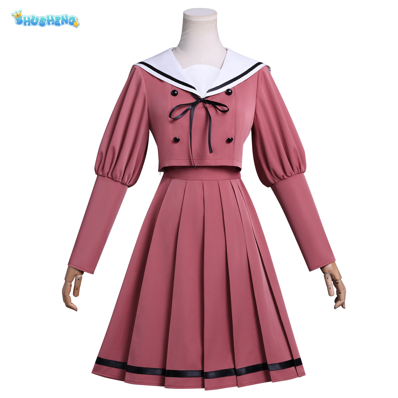 Waguri Kaoruko Cosplay Costume The Fragrant Flower Blooms With Dignity JK Uniform Carnival Women Casual Daily Set
