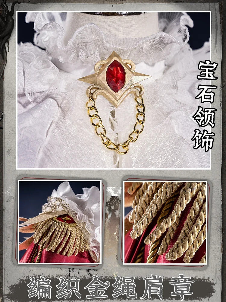 Identity V Mike Morton King Of The Noisy Stars Cosplay Costume Uniform Halloween Carnival Party Play Role Clothes Clothing