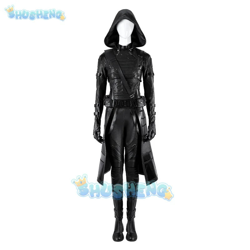 Thunderbolts Ghost Cosplay Costume Uniform Halloween Carnival Party Christmas Play Role Clothes Clothing for Women