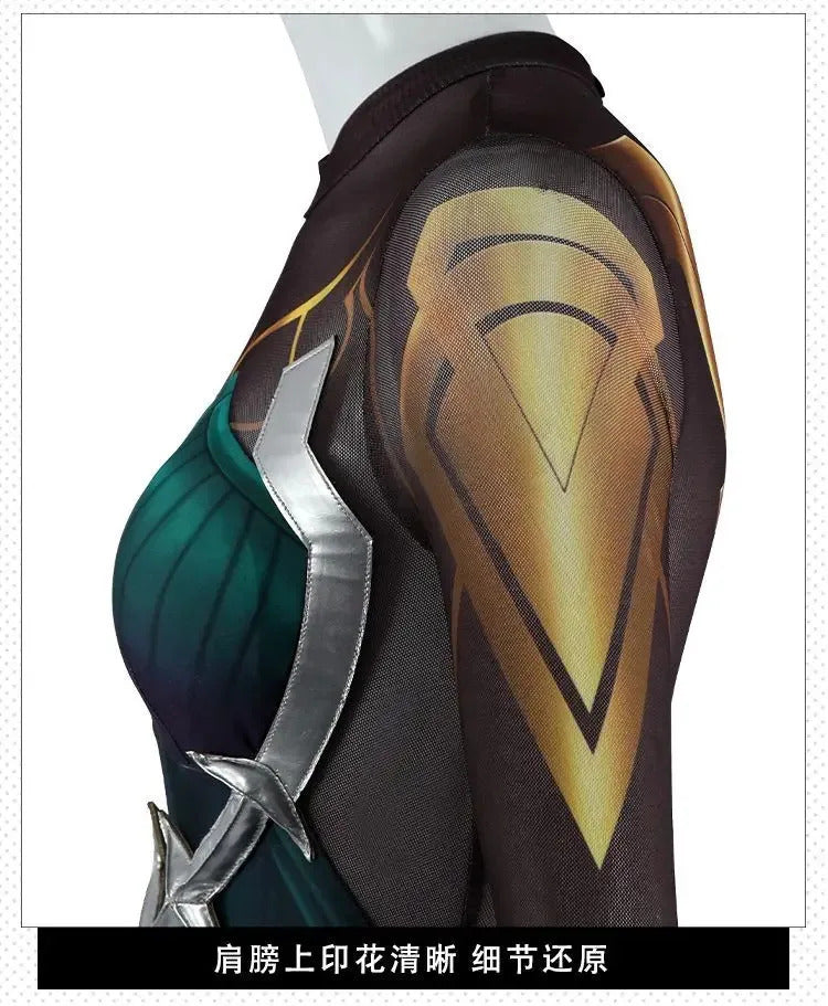League of Legends LOL Mel Cosplay the Soul's Reflection Costume Halloween Carnival Women jumpsuit cloak wig prop set new uniform