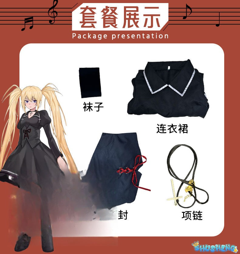 Anime Shugo Chara Cosplay Costumes Hoshina Utau Dresses Tsukiyomi Utau Girl's Princess Dress Suit Halloween Party Wigs Gifts