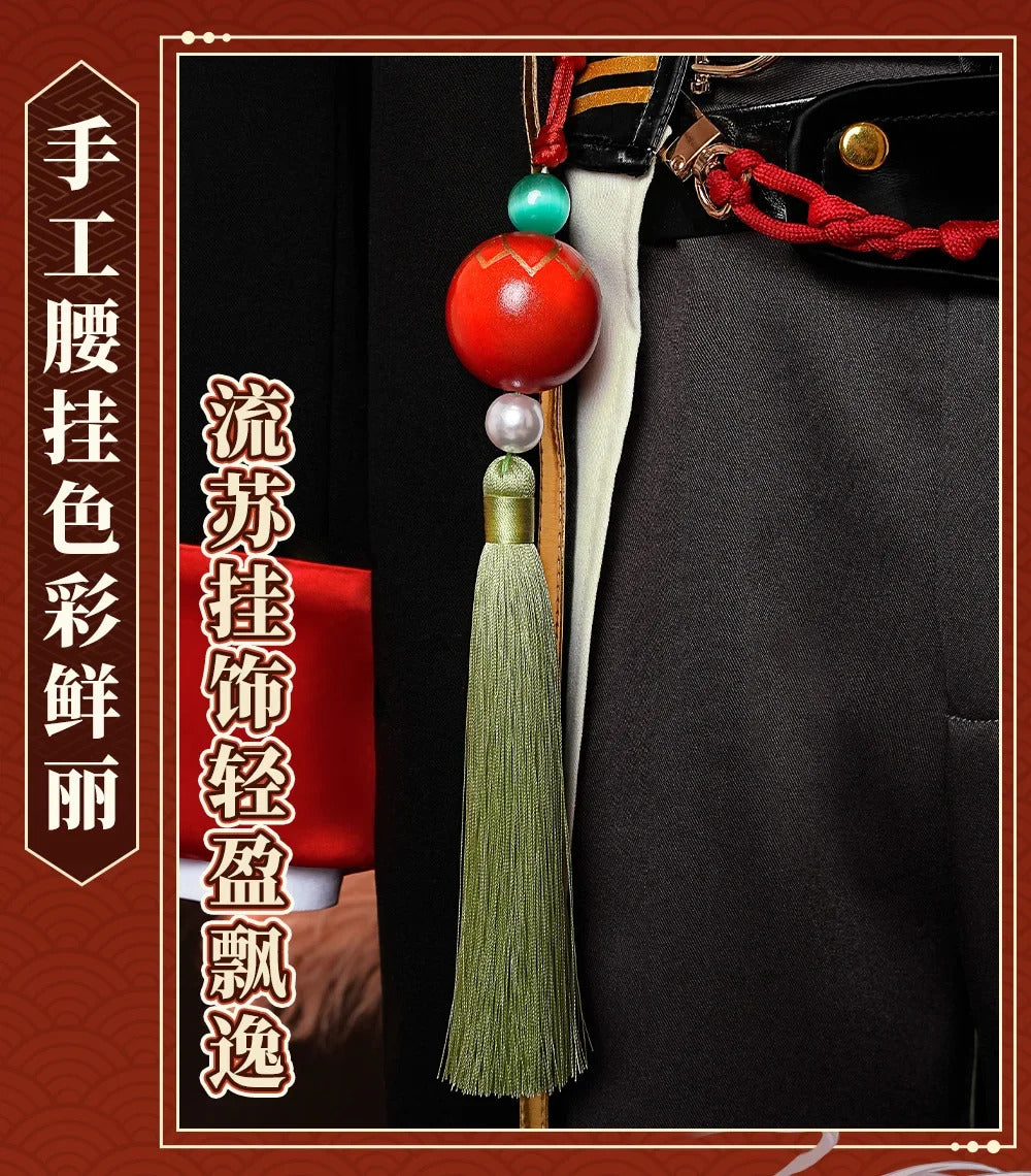 IN STOCK Honkai: Star Rail Jiaoqiu Cosplay Costume Uniform Halloween Carnival Party Christmas Play Role Clothes Clothing