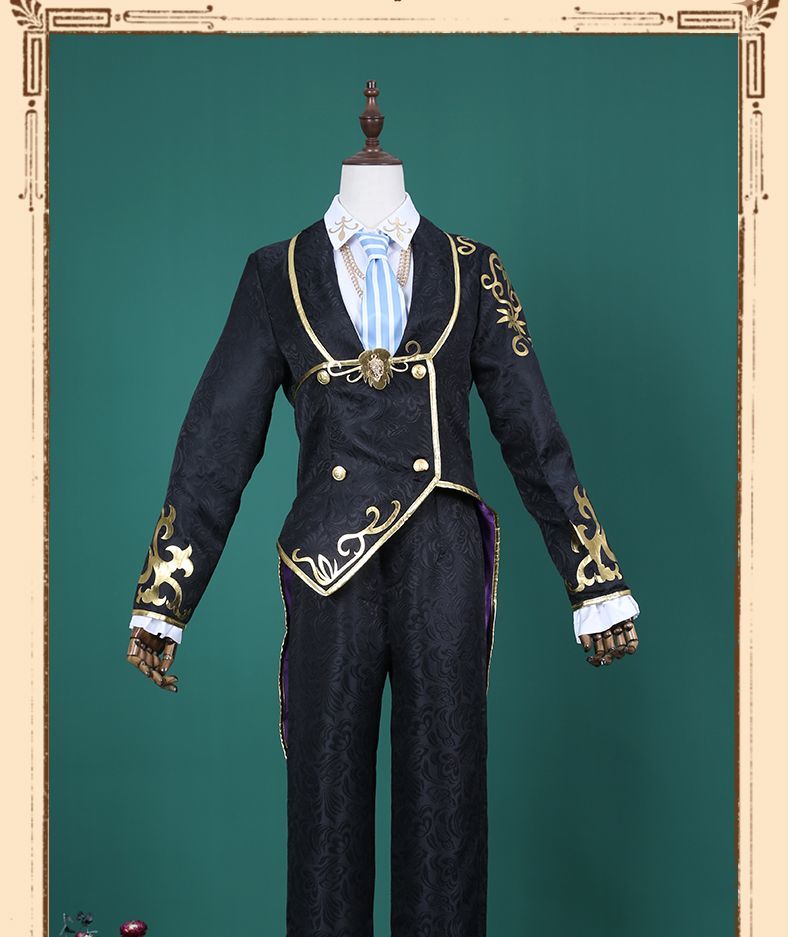 Anime Game Identity ⅤSurvivor Mechanic Tracy Reznik Cosplay Costume Puppeteer Skin Printing Uniform Man Woman Carnival Suit
