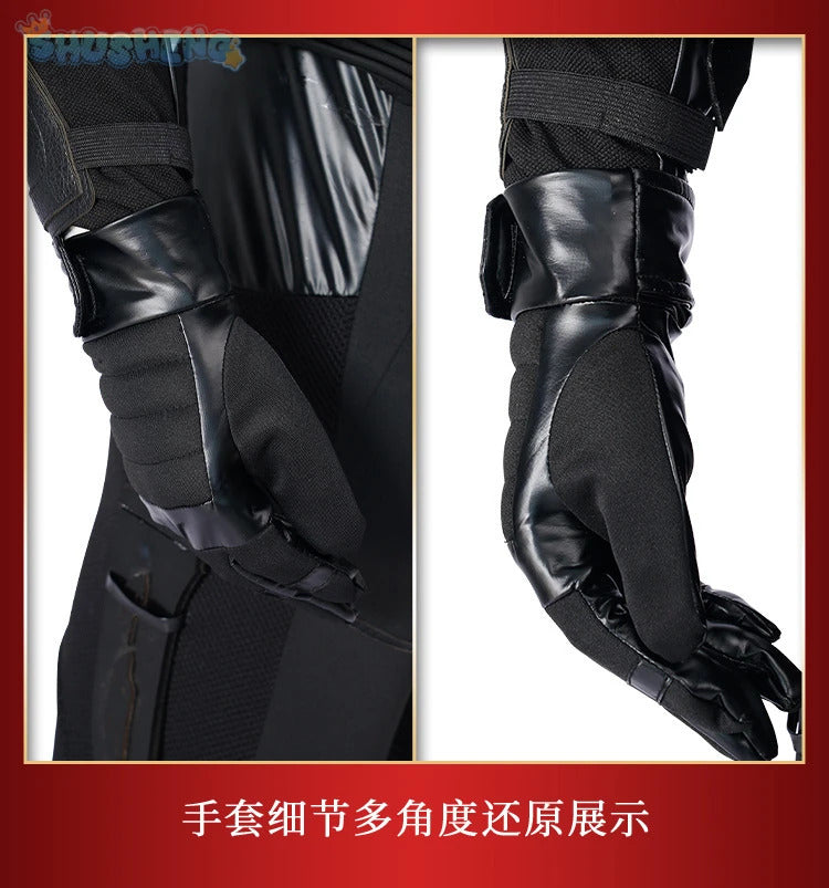 The Boys Season 2 Black Noir Cosplay Costume Black Jumpsuit Halloween Carnival Superhero Battle Noir Outfit Adult Men Helmets