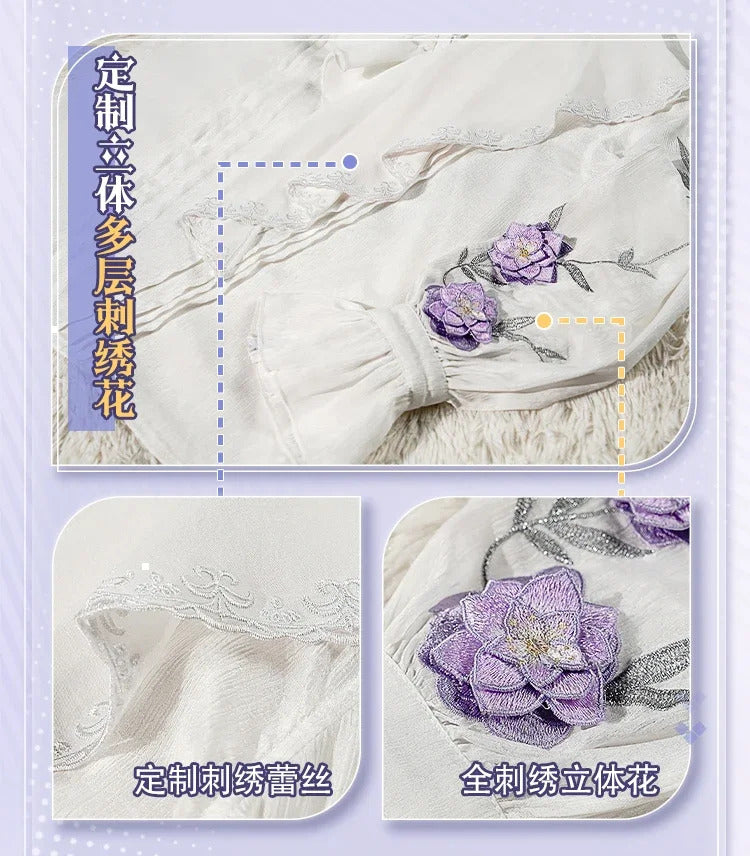 Love And Deepspace Xavier Cosplay Costume Twilight Bloom Shirt Uniform Halloween Carnival Party Christmas Play Role Clothing