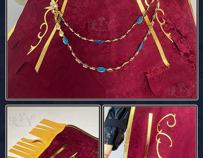Identity V Frederick Kreiburg Cosplay Costume Composer Dragon Hunter Uniform Suit Halloween Costumes