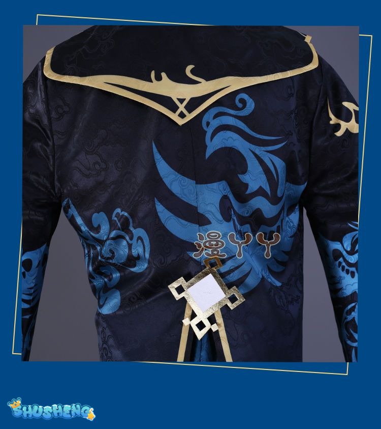 Xingqiu Cosplay Game Genshin Impact Cosplay Costume Xing Qiu Genshin Impact Cosplay Halloween