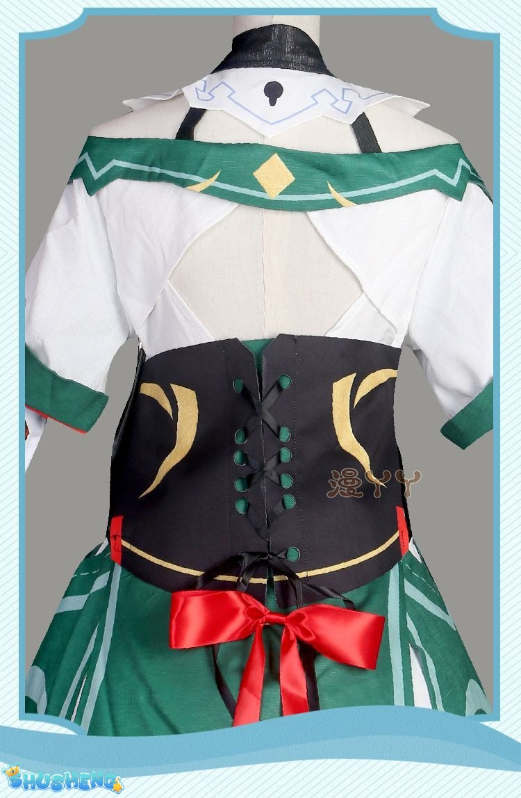 Genshin Impact Katheryne Cosplay Costume For Halloween Christmas Festival Party Game Comic Con Clothes