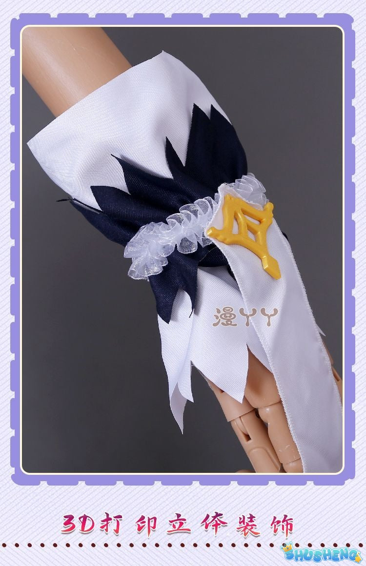Azur Lane Cheshire Cosplay Lolita Maid Dress Game Anime Suit for Women Halloween Carnival Roleplay Clothing COSFun