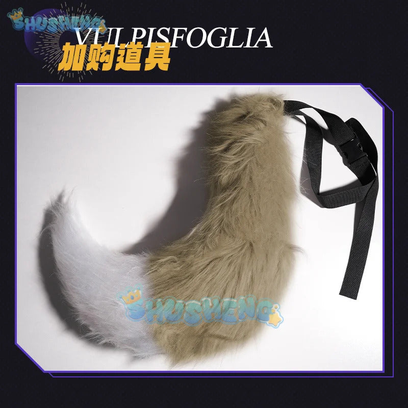 Arknights Vulpisfoglia Cosplay Uniform Costume Halloween Carnival Party Christmas Play Role Clothes for Women Shusheng