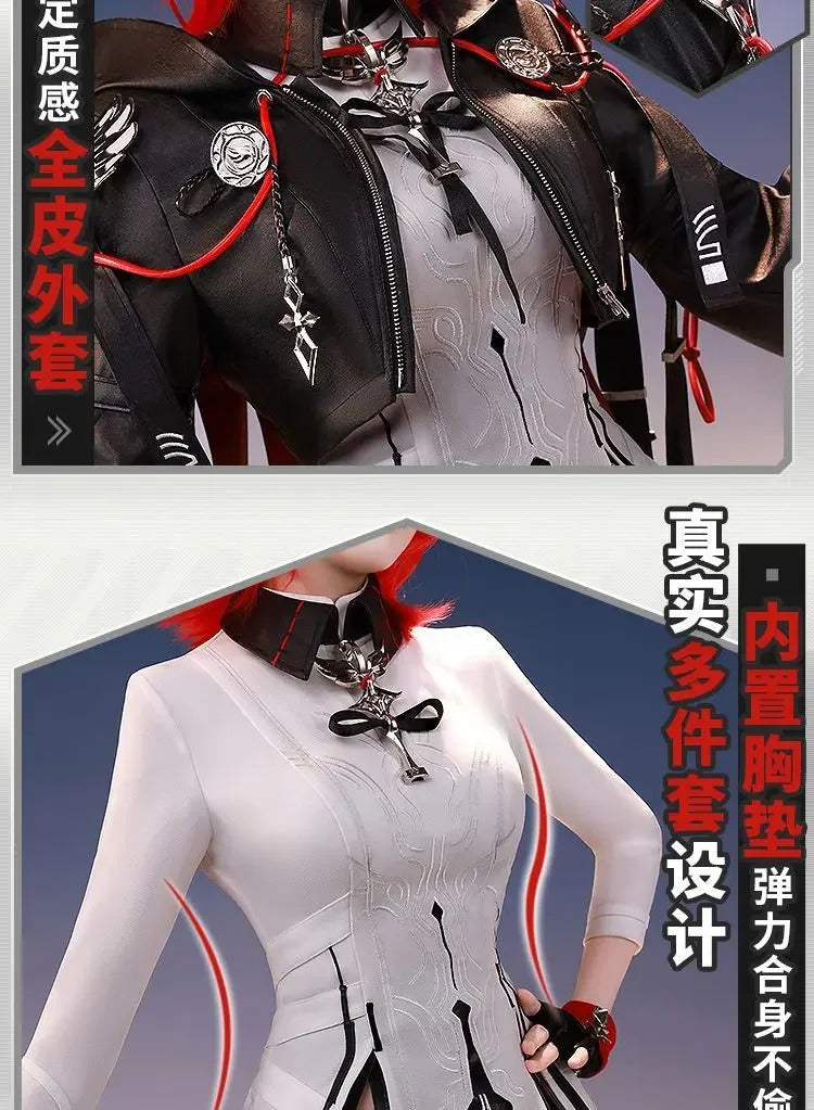 Exusiai the New Covenant Cosplay Costume Game Arknight Uniform Halloween Carnival Party Christmas Play Role Clothes Clothing