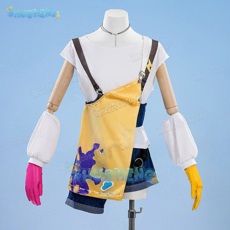 Arknights tippi Cosplay Costume Uniform Halloween Carnival Party Christmas Play Role Clothes Clothing for Women