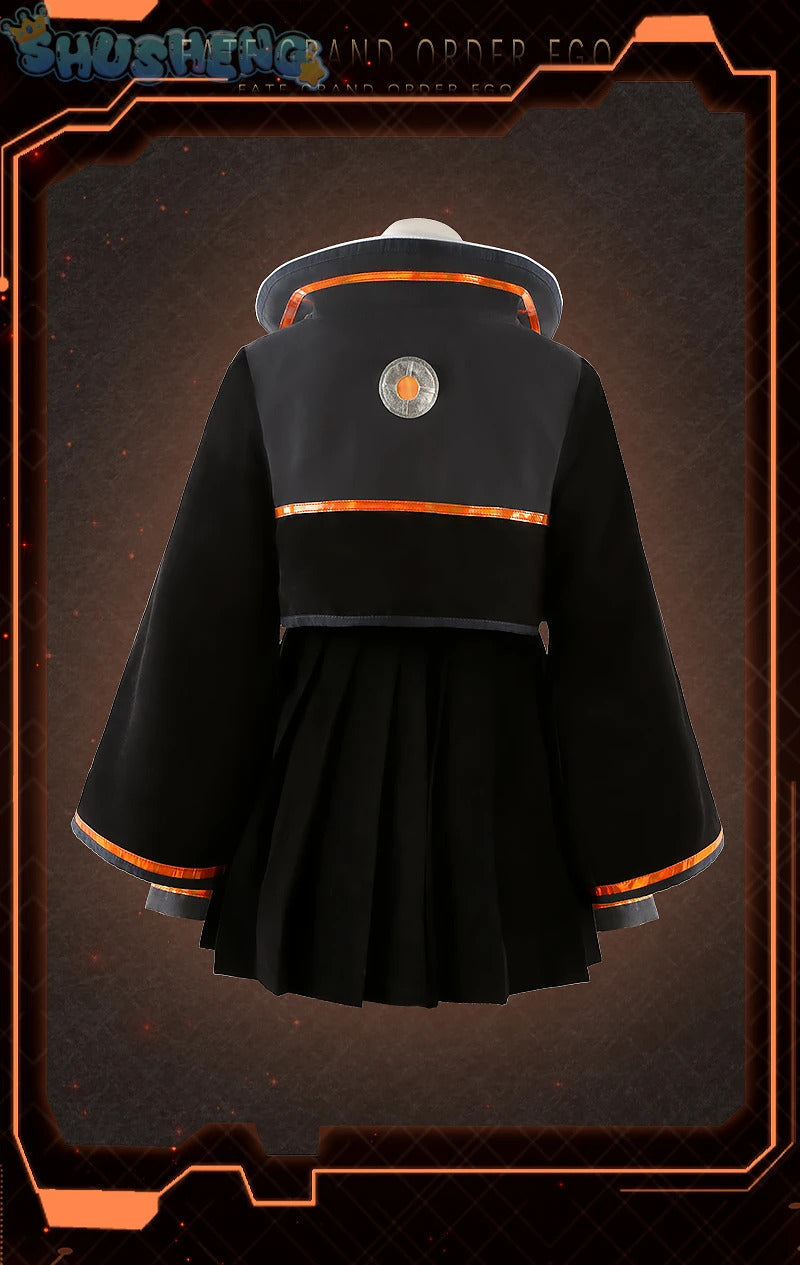 FGO Kishinami Hakuno Fate grand Order Cosplay Costume Hat tie short skirt sweet JK uniform campus sailor Halloween party suit