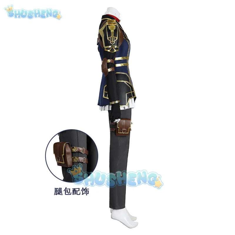 Game lol Caitlyn kilamman cosplay costume women uniform full set Halloween carnival costume outfit