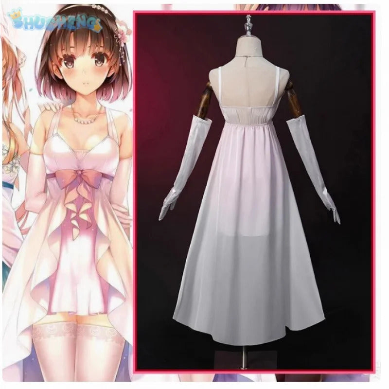 Megumi Kato Saekano: how to raise a strong girlfriend cosplay special dress Halloween costume new WOMEN'S sexy prop uniform