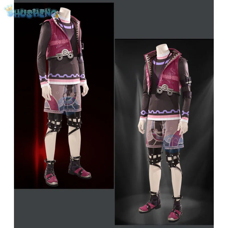 Xenoblade cos Chronicles shulk hero Cosplay Costume Jewelry accessories and props Halloween handsome set