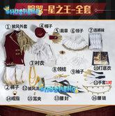 New Identity Ⅴ Mike Morton Cosplay Acrobat Costume Gorgeous knight suit shirt hat accessories props party carnival men women Set