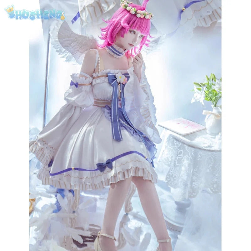 LoveLive! Konoe Kanata Yuki Setsuna Emma Verde Tennouji Rina Mifune Shioriko Osaka Shizuku Cosplay Costume Halloween dress set