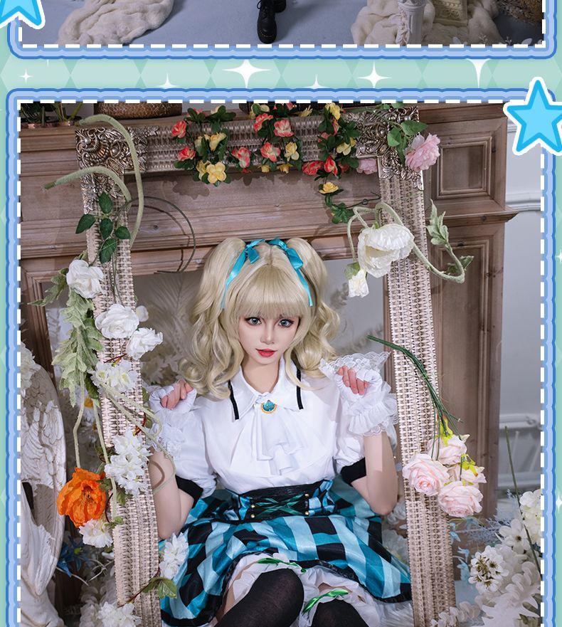 Todo Yurika Cosplay Costume Game Aikatsu Uniform Halloween Carnival Party Christmas Play Role Clothes Clothing