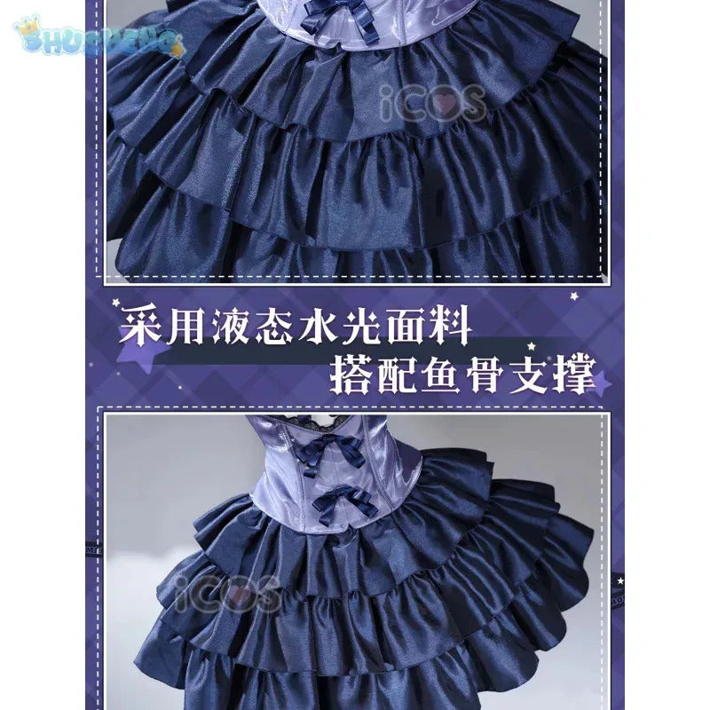 Kagari Hibana The Magical Girl and the Evil Lieutenant Used to Be Archenemies Cosplay Costume Halloween Woman Sweet Lolita Set