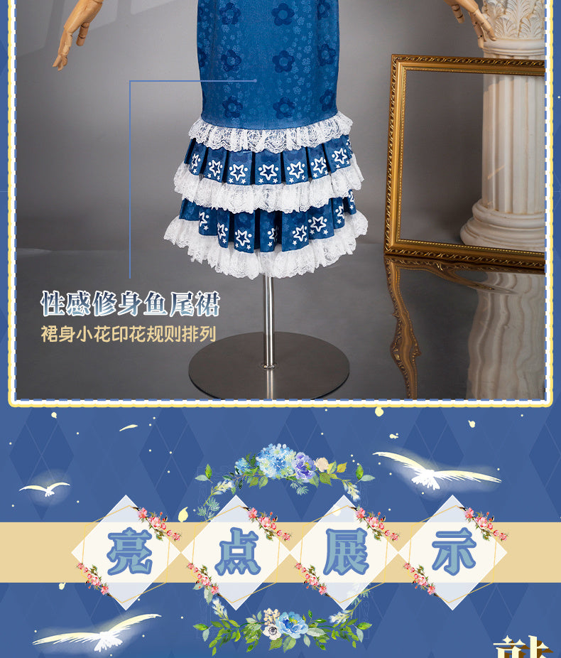 Identity V Game Sculptor Galatea Claude With The Star Of Interpretation clara Cosplay Costume Game Full Of Set