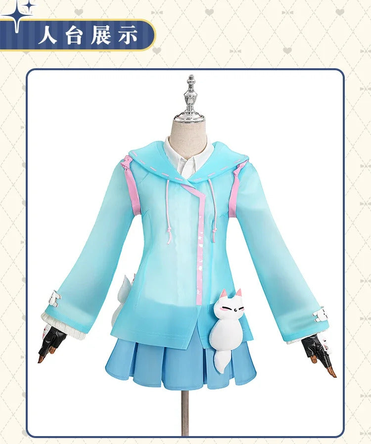Kiriko OVERWATCH2 Cosplay OW2 Dancing lightly in the rain Costume Halloween Sweet Dress Coat Prop Uniform New Woman Man Set