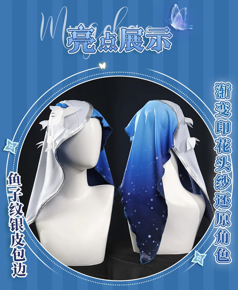 Wuthering Waves The Shorekeeper Women Cosplay Costume Cos Game Anime Party Uniform Hallowen Play Role Clothes Clothing Shusheng